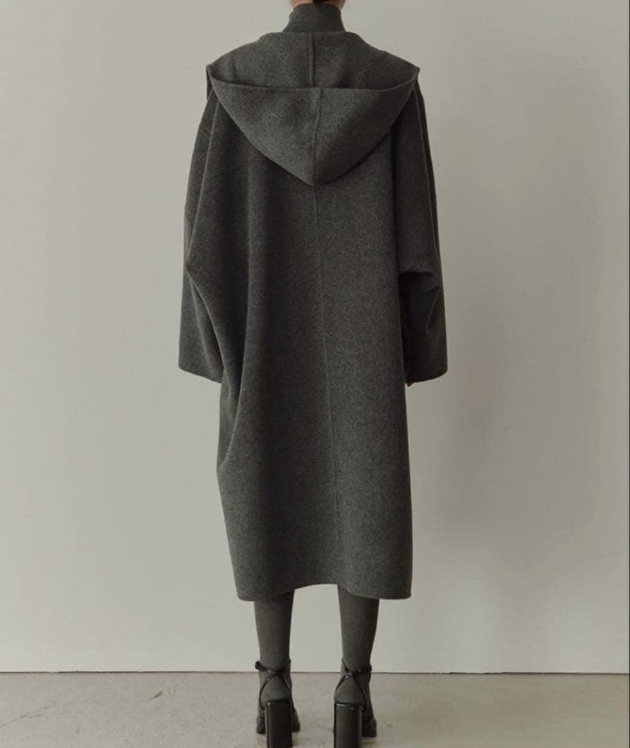 LE CIEL BLEU　Hooded Over Coat