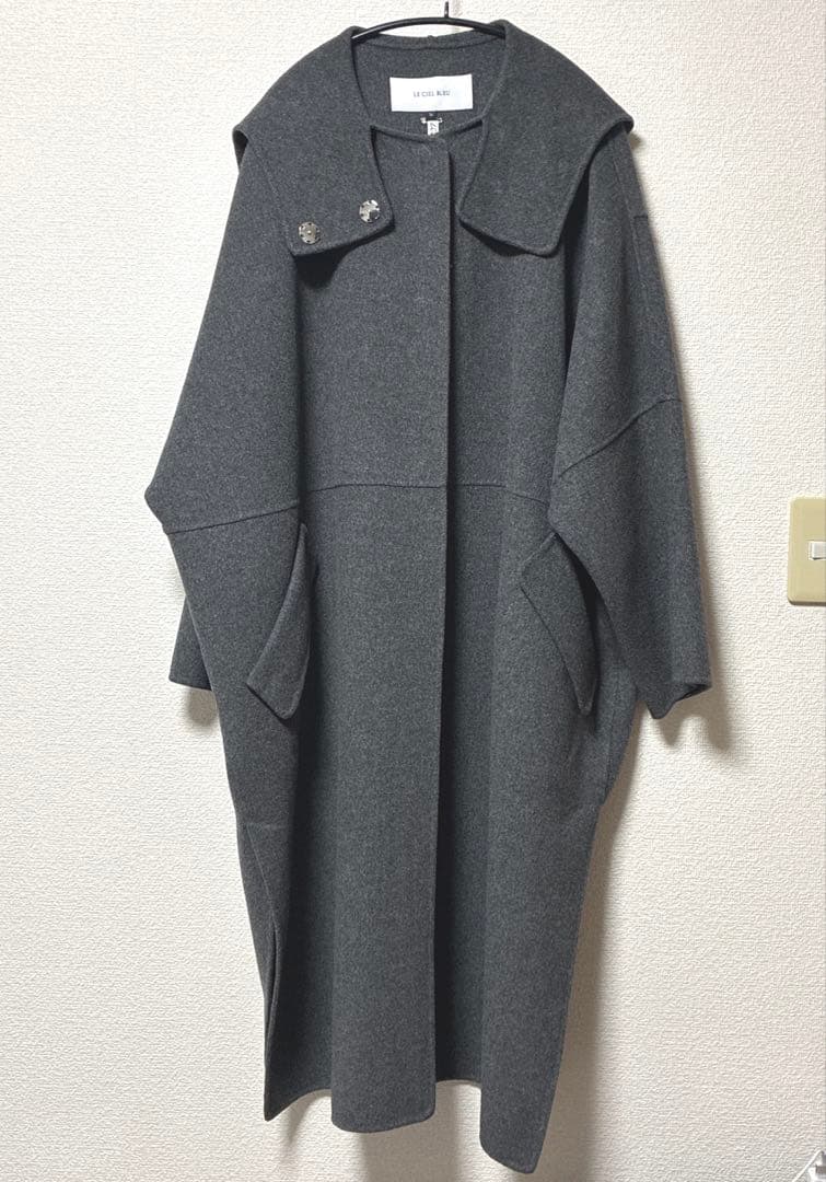 LE CIEL BLEU　Hooded Over Coat