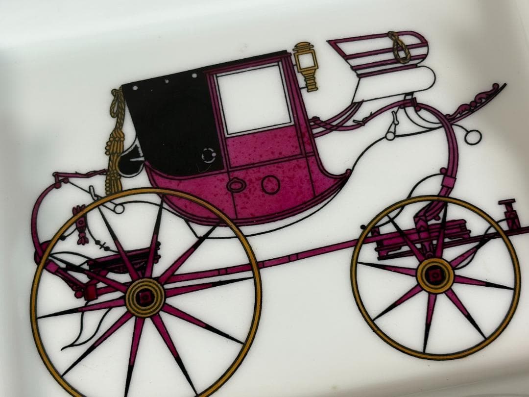 HERMES エルメス 灰皿 カレッシュ アッシュトレイ 小物入れ 馬車