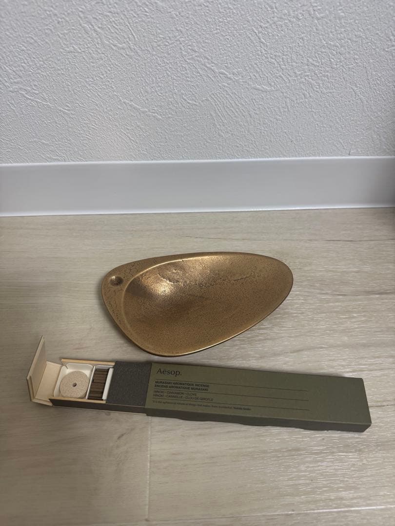 Aesop ブロンズインセンスホルダー+ムラサキアロマティックインセンス セット