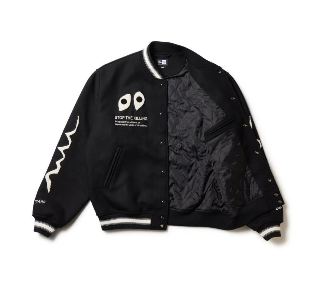 NEW ERA メルトン ヴァーシティジャケット 岡本太郎 スタジャン