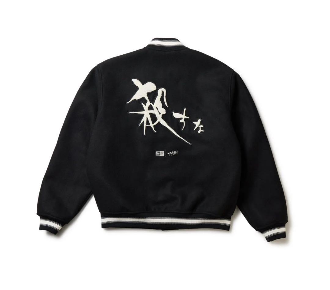 NEW ERA メルトン ヴァーシティジャケット 岡本太郎 スタジャン