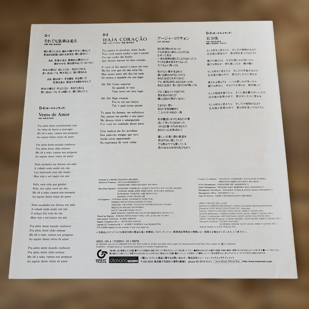 THE BOOM 極東サンバ/2LPレコード