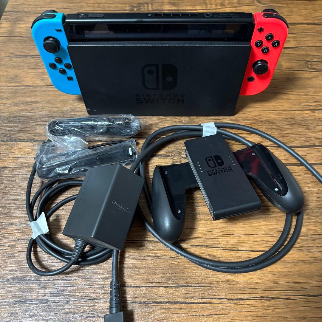 【スイッチ】Nintendo Switch（動作確認済み、SDカード付き）