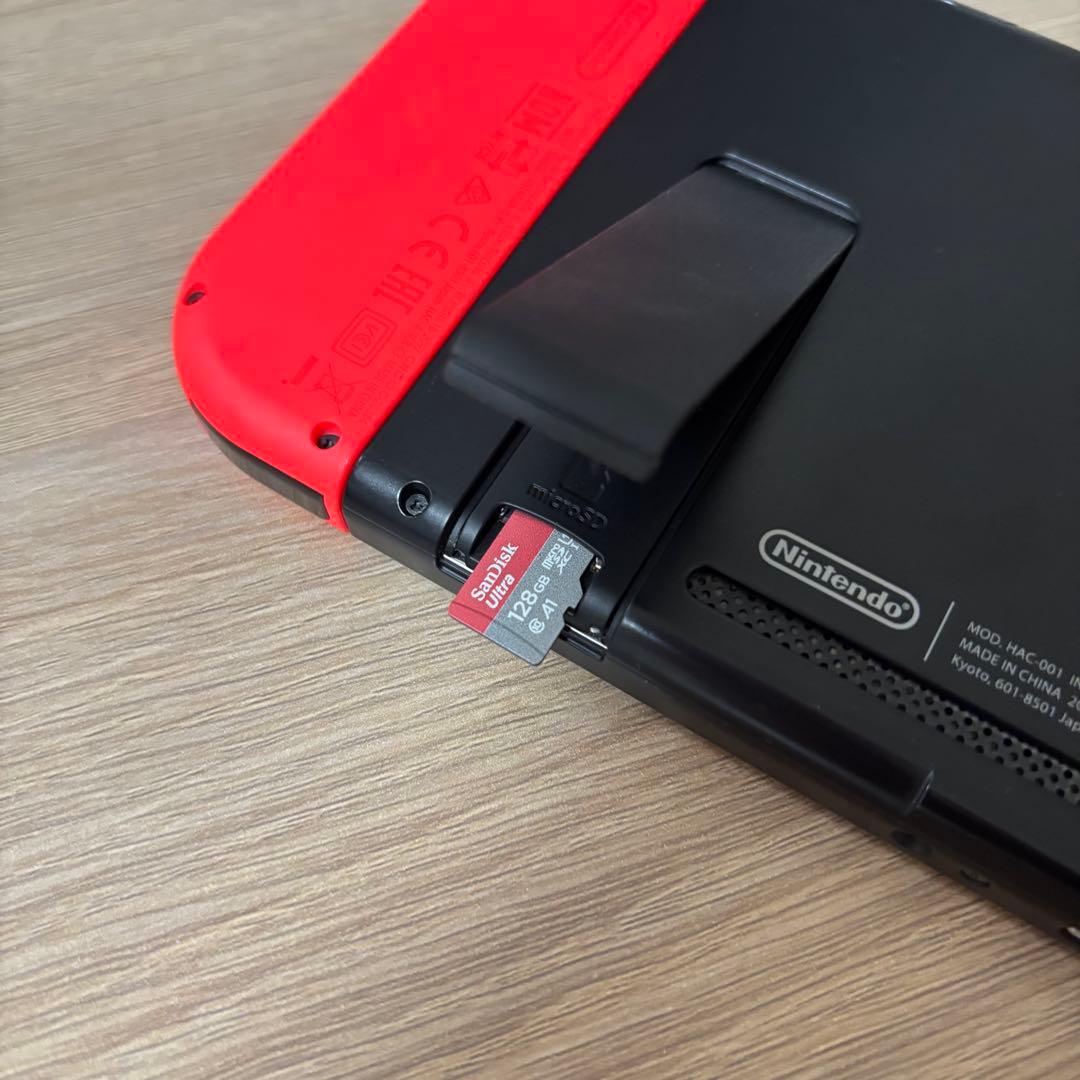 【スイッチ】Nintendo Switch（動作確認済み、SDカード付き）