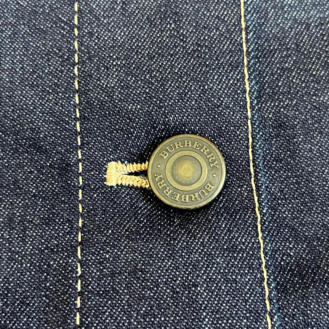 【極美品】バーバリーロンドン デニムジャケット ノバチェック 大きいサイズ