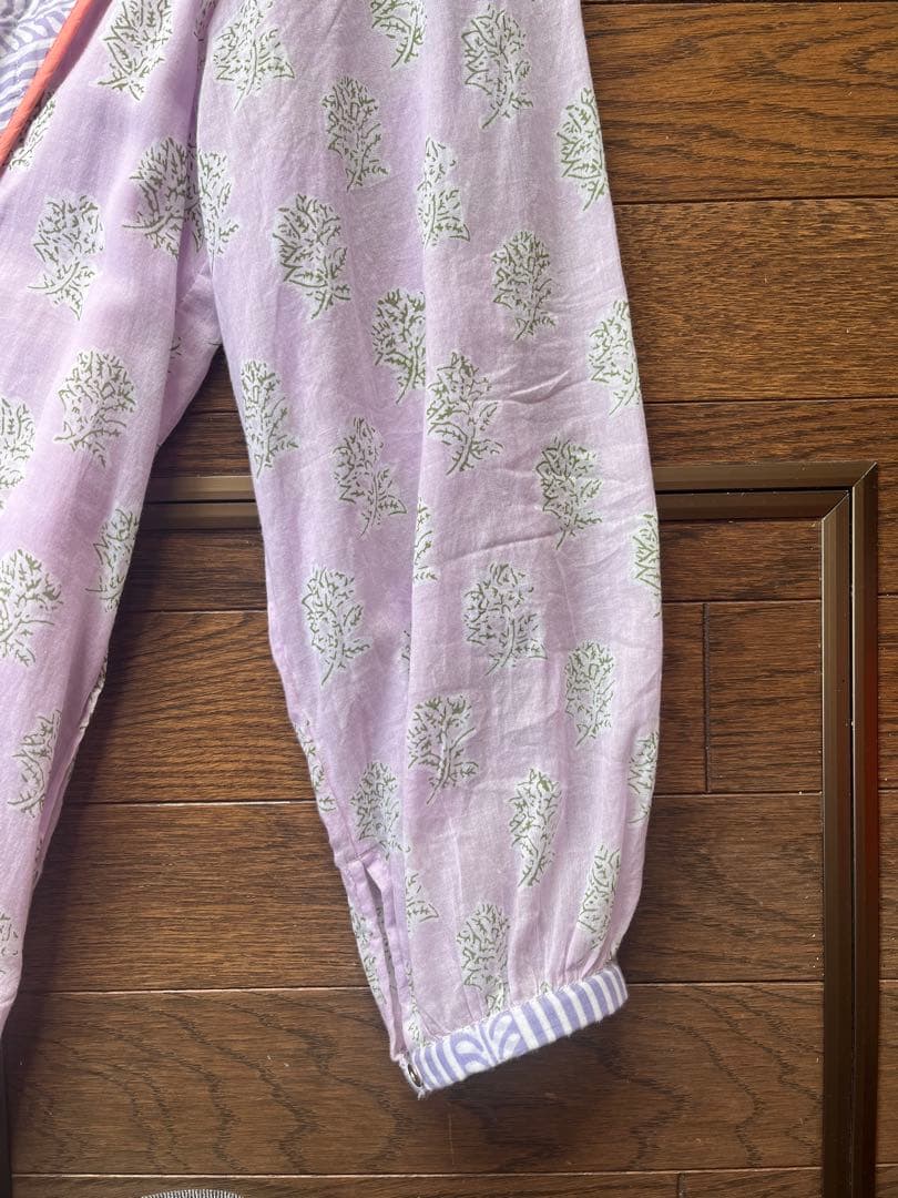 【ヌキテパ】Lotus Combi Print Dress