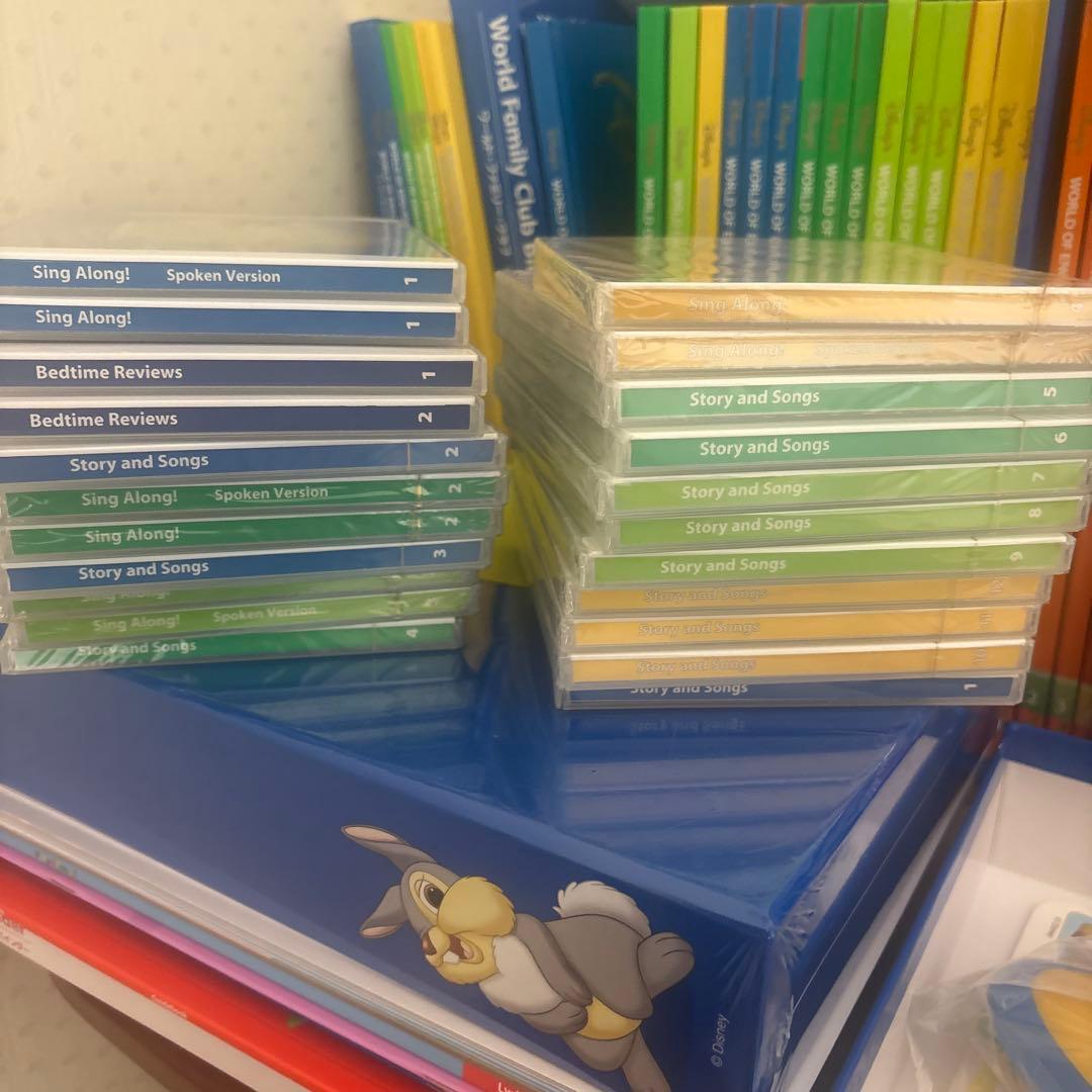 WORLD OF ENGLISH ディズニー英語システム　dvd