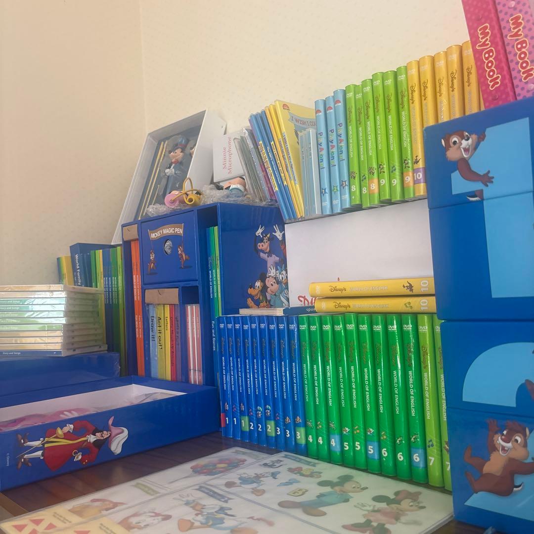 WORLD OF ENGLISH ディズニー英語システム　dvd