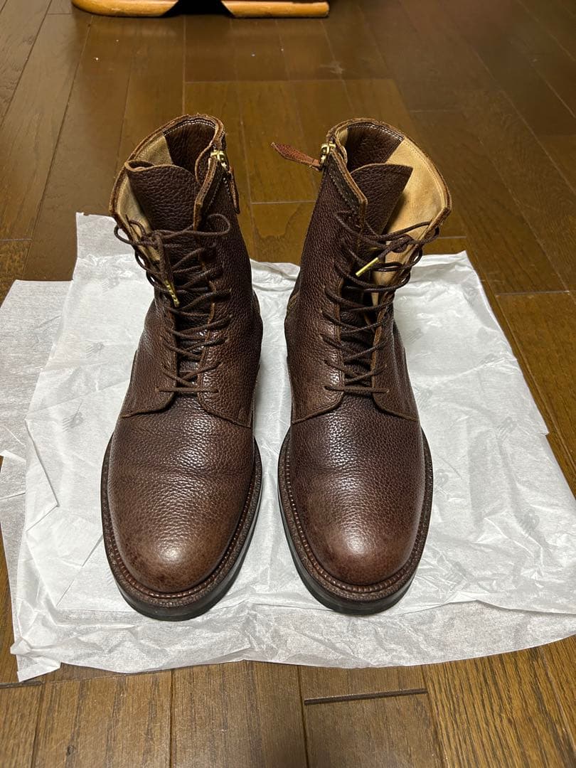 foot the coacher　フットザコーチャー　レースアップ ブーツ