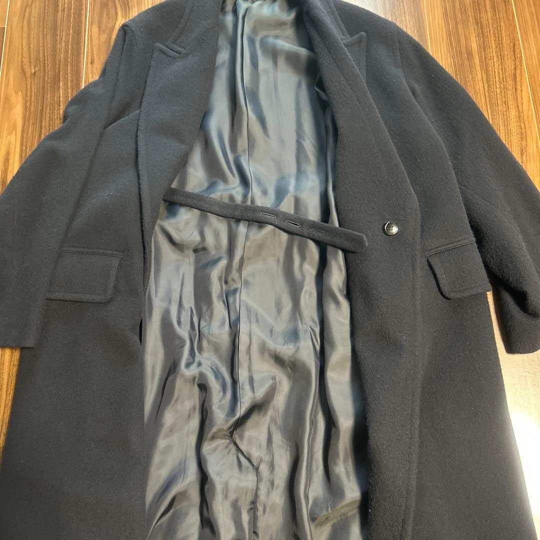 blurhmsブラームスウールビーバーチェスターコート