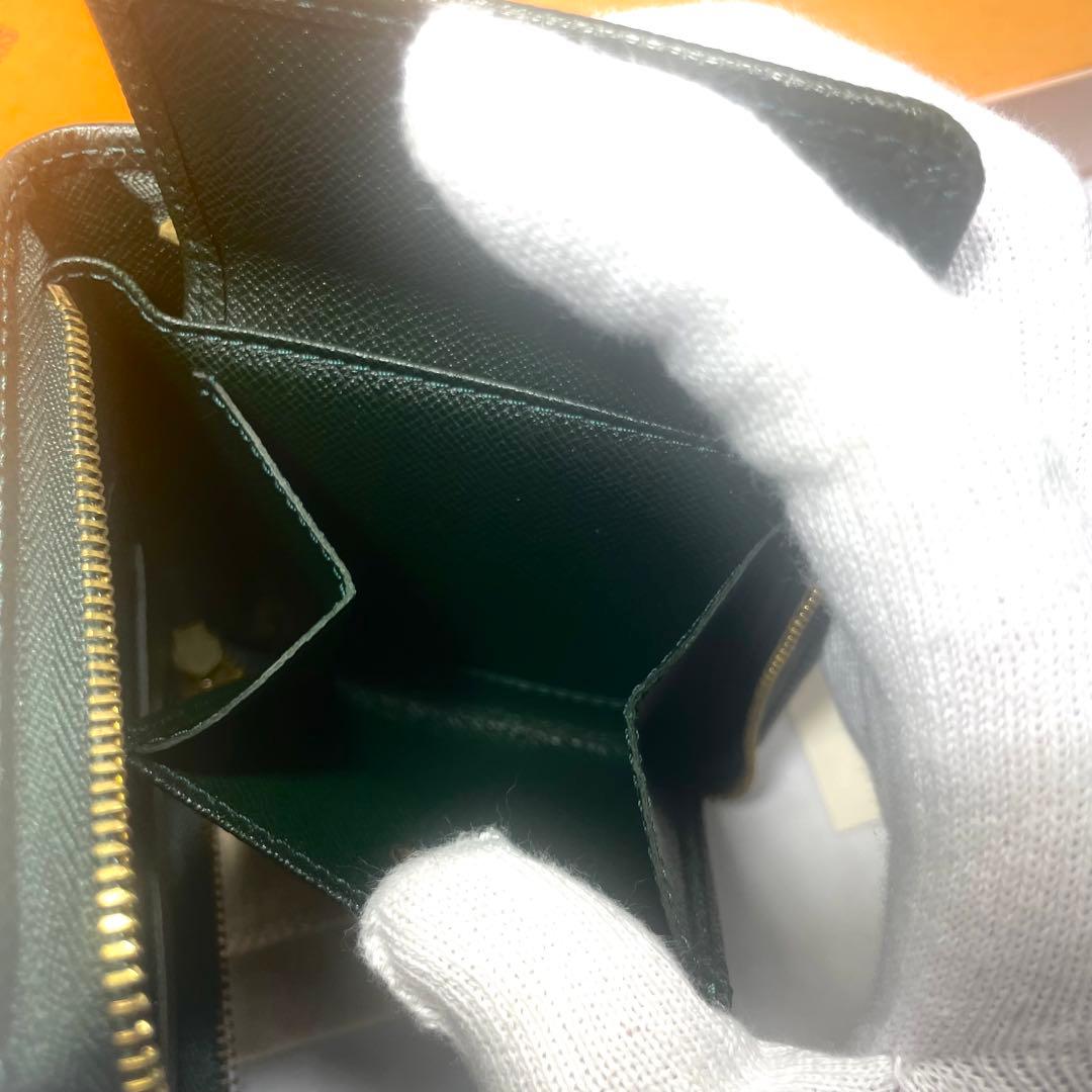 【未使用品】ルイヴィトン タイガ エピセア ポルトビエモネジップ 二つ折り財布