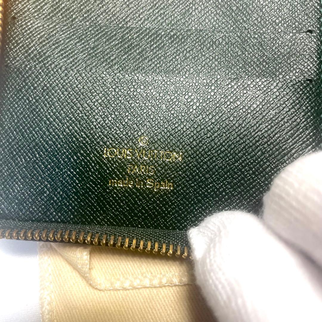 【未使用品】ルイヴィトン タイガ エピセア ポルトビエモネジップ 二つ折り財布