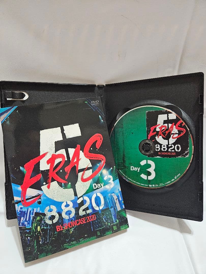 B'z　ライブDVD　ERAS 8820 5枚セット