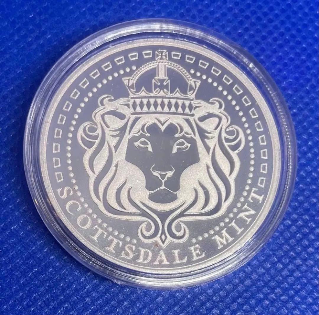 純銀1オンス★スコッツデール「オムニア」★1オンス (新品) 純銀メダル