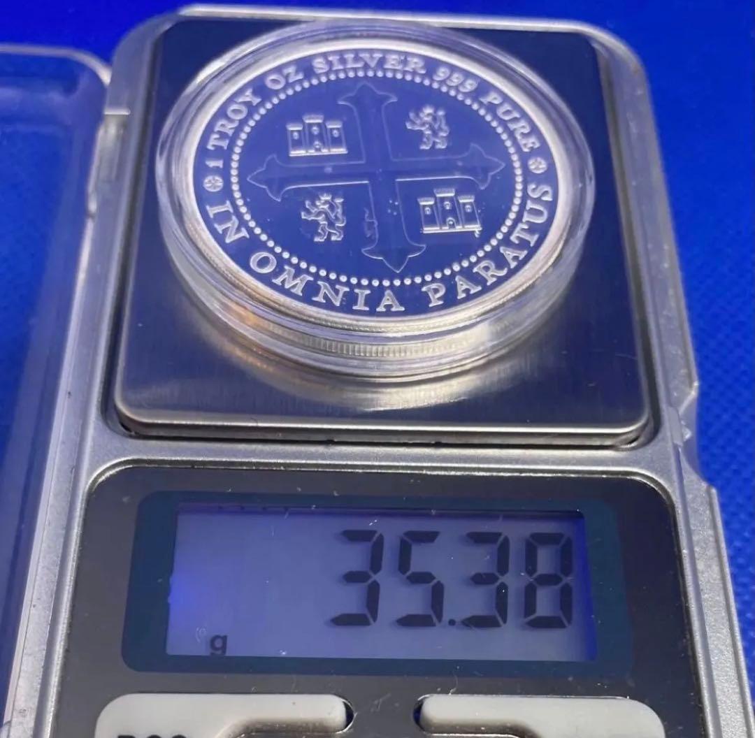 純銀1オンス★スコッツデール「オムニア」★1オンス (新品) 純銀メダル