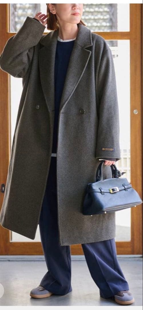 relume ◆スーパーファインビーバーチェスターコート36◆レリューム