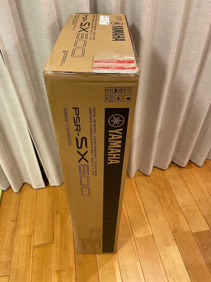 新品・未使用　YAMAHA PSR-SX600 電子キーボード