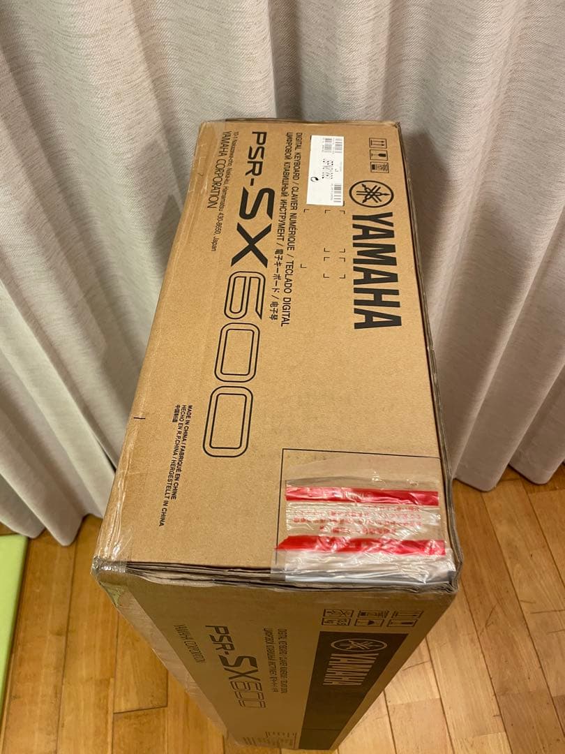 新品・未使用　YAMAHA PSR-SX600 電子キーボード