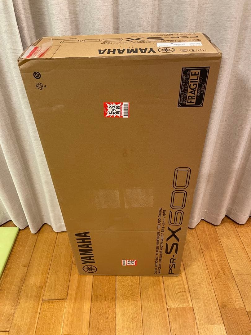 新品・未使用　YAMAHA PSR-SX600 電子キーボード