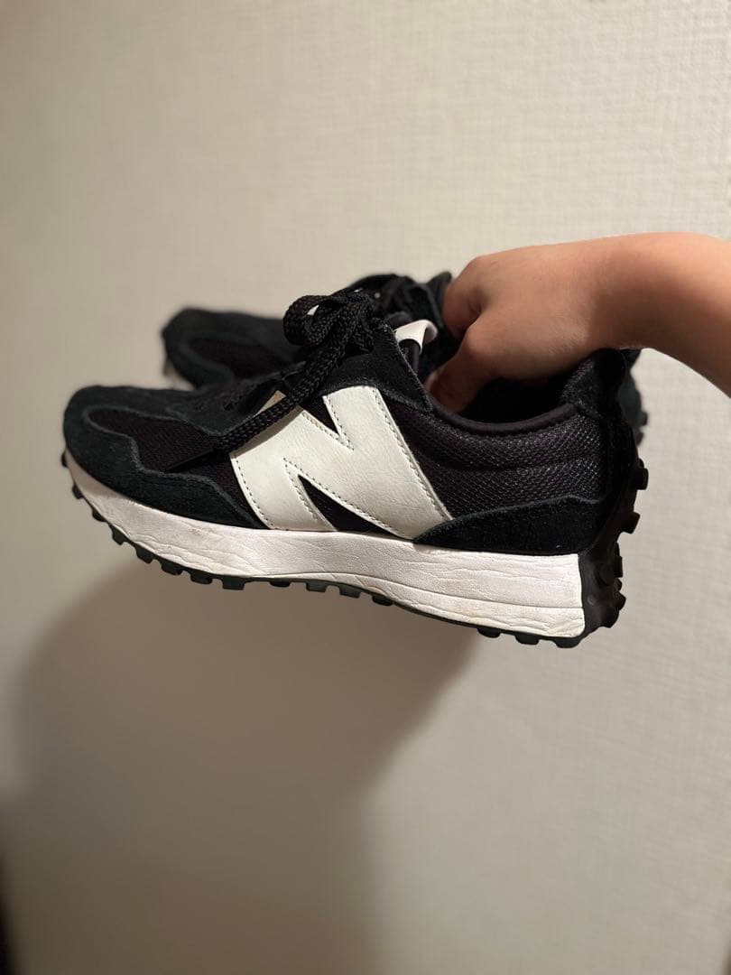 【美品】New Balance/スニーカー/MS327/ブラック/23cm