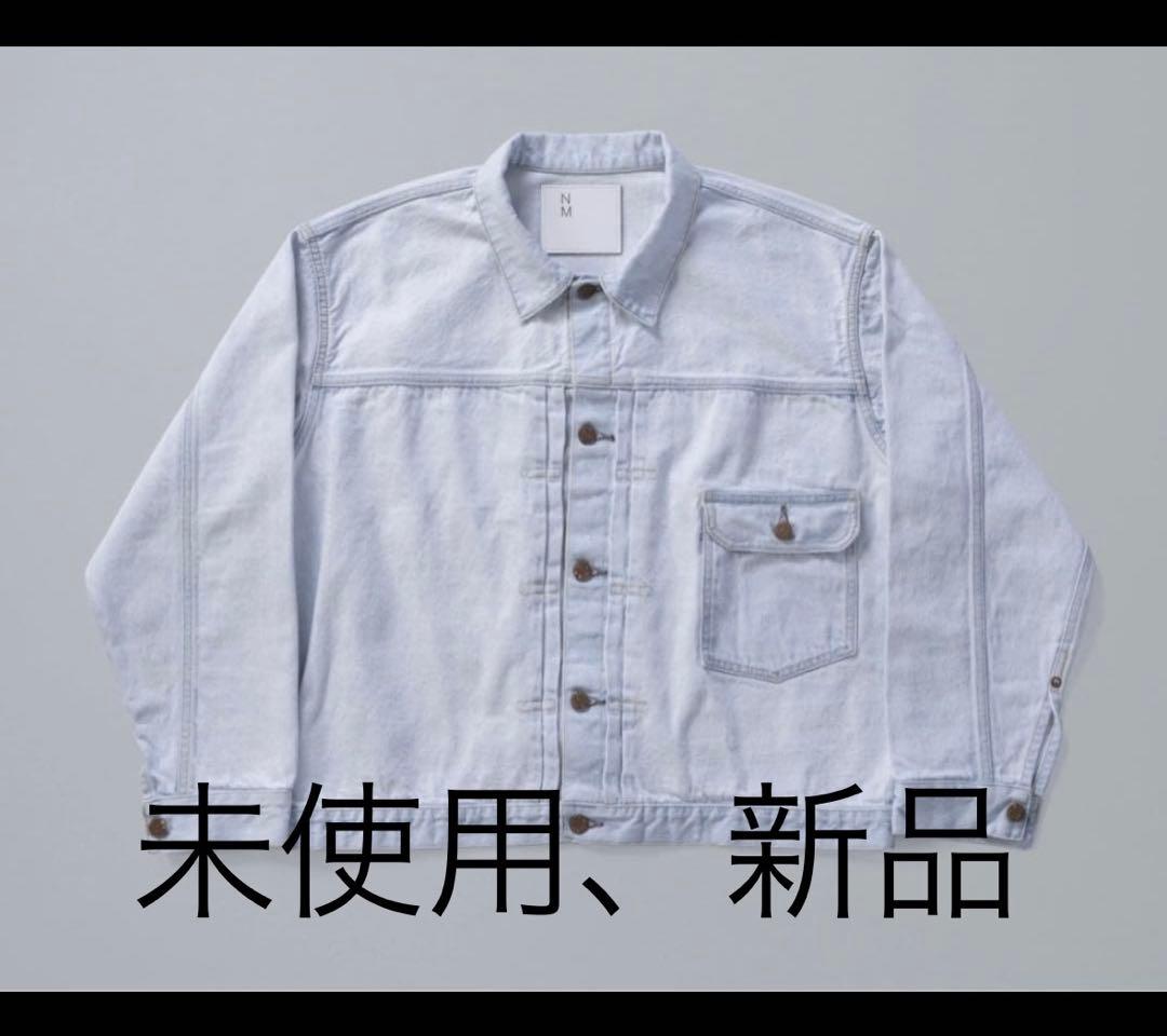 New Manual LV T-BACK DENIM JACKET ブリーチ