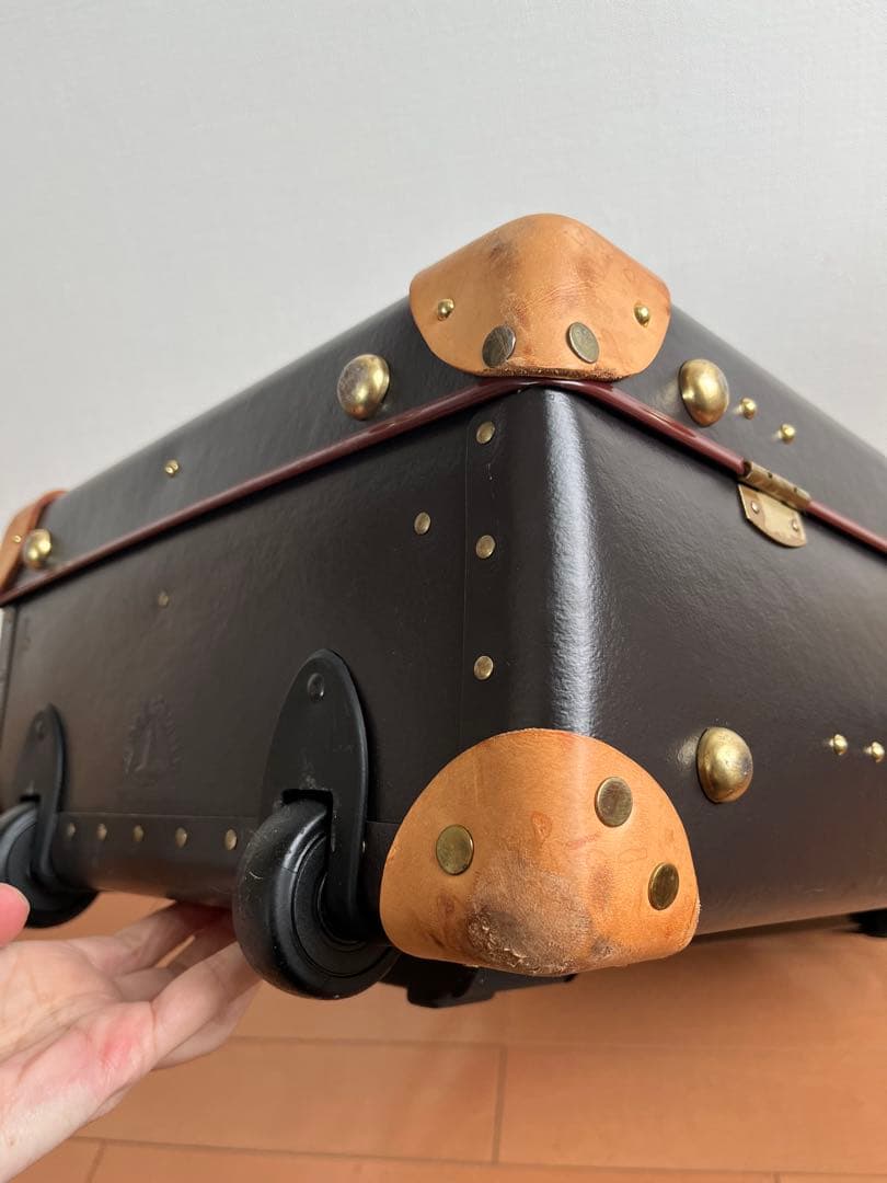 GLOBE TROTTER グローブトロッター　サファリ　ブラウン18インチ美品