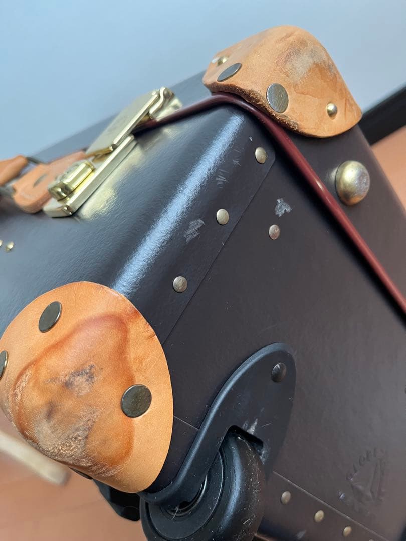 GLOBE TROTTER グローブトロッター　サファリ　ブラウン18インチ美品