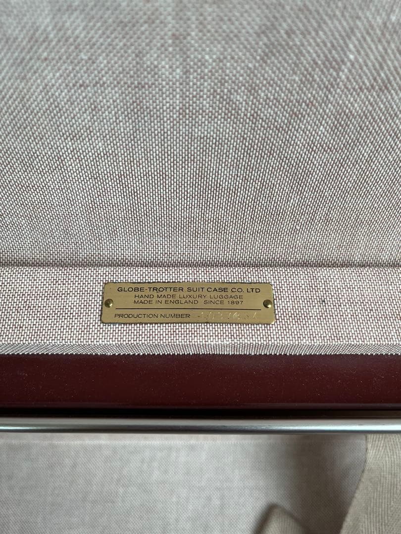 GLOBE TROTTER グローブトロッター　サファリ　ブラウン18インチ美品