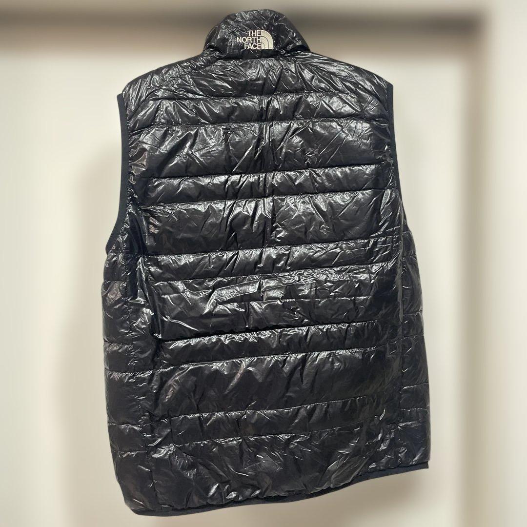 美品 ノースフェイス ライトヒート ダウン ベスト ジャケット