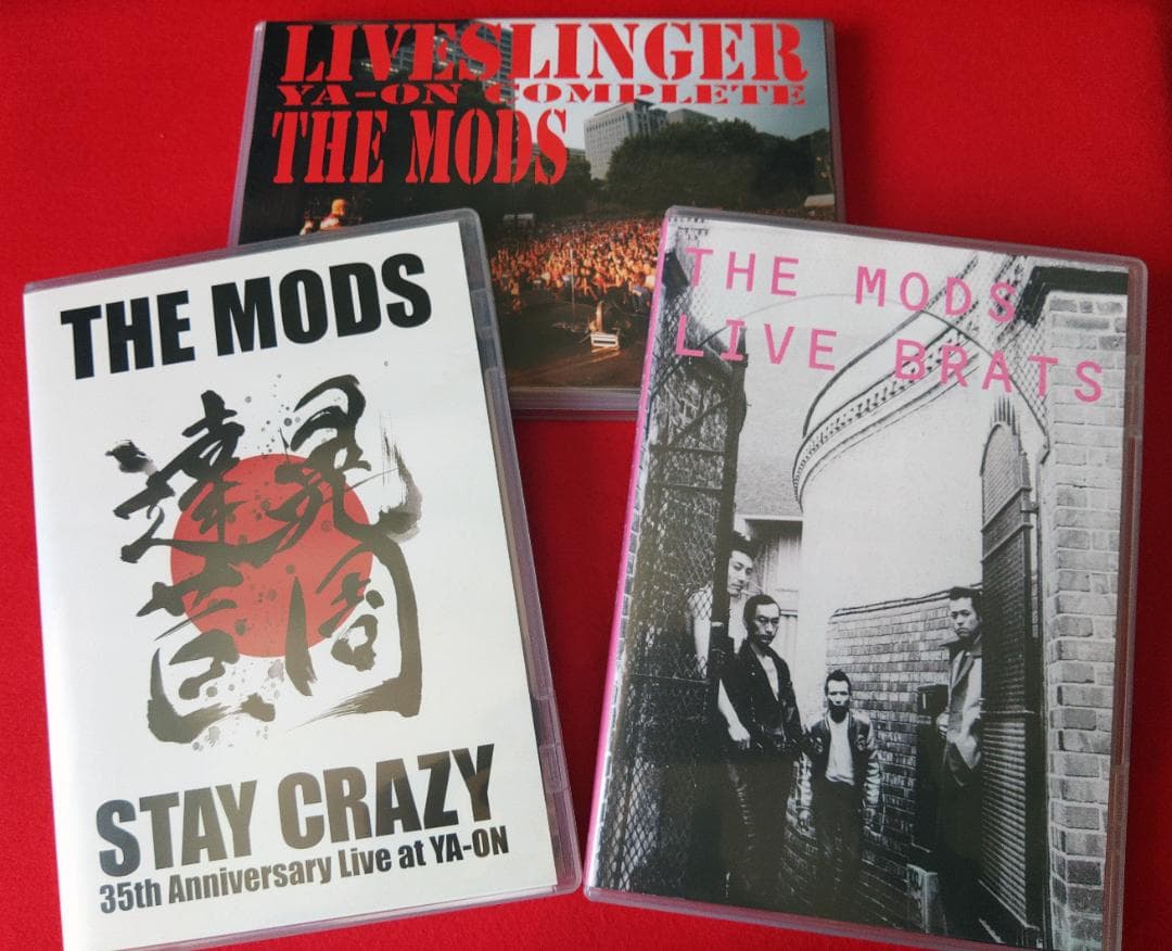 値下【３枚セット】THE MODS　DVD