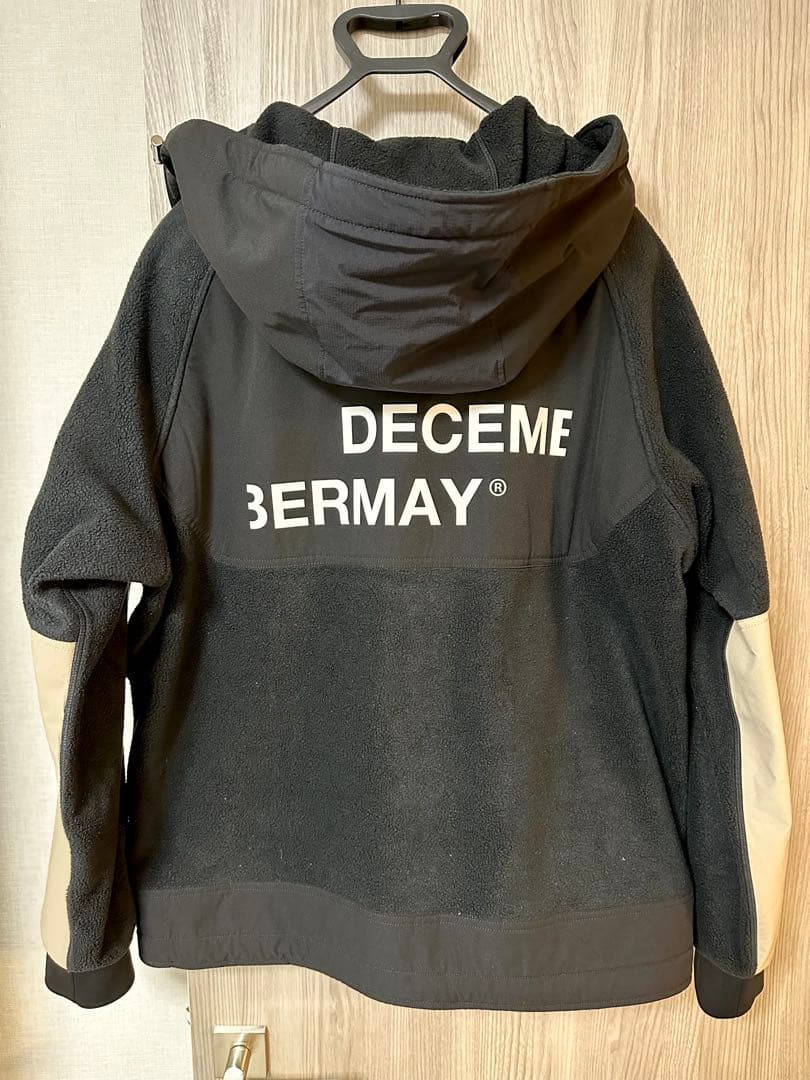 【美品】DECEMBERMAY フード付きフリースジャケット／4（L）