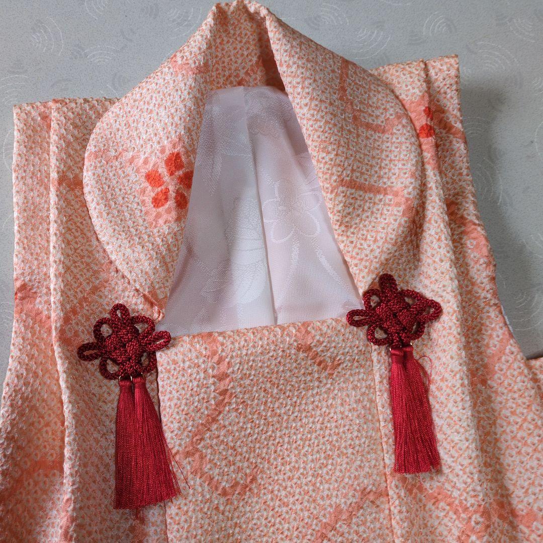 ぐみ◎です七五三３歳正絹総絞りの被布