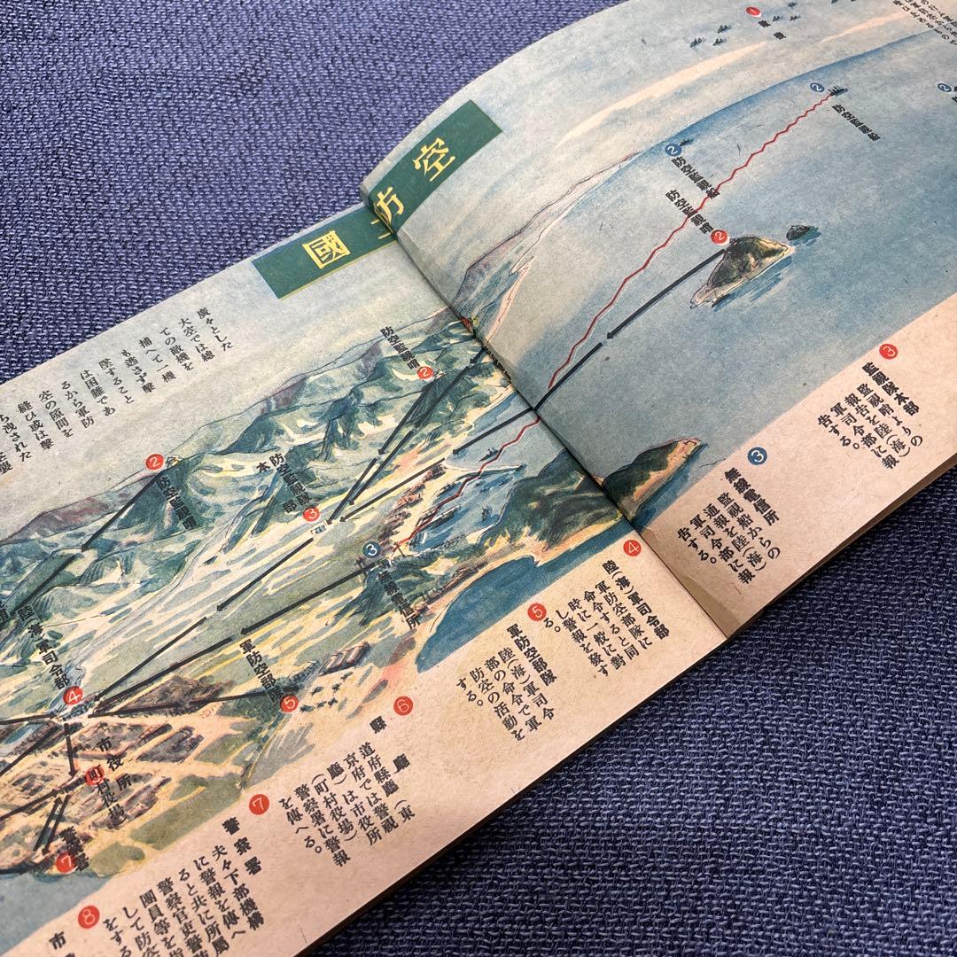 内務省推薦　防空絵とき　財団法人大日本防空協会編輯並発行