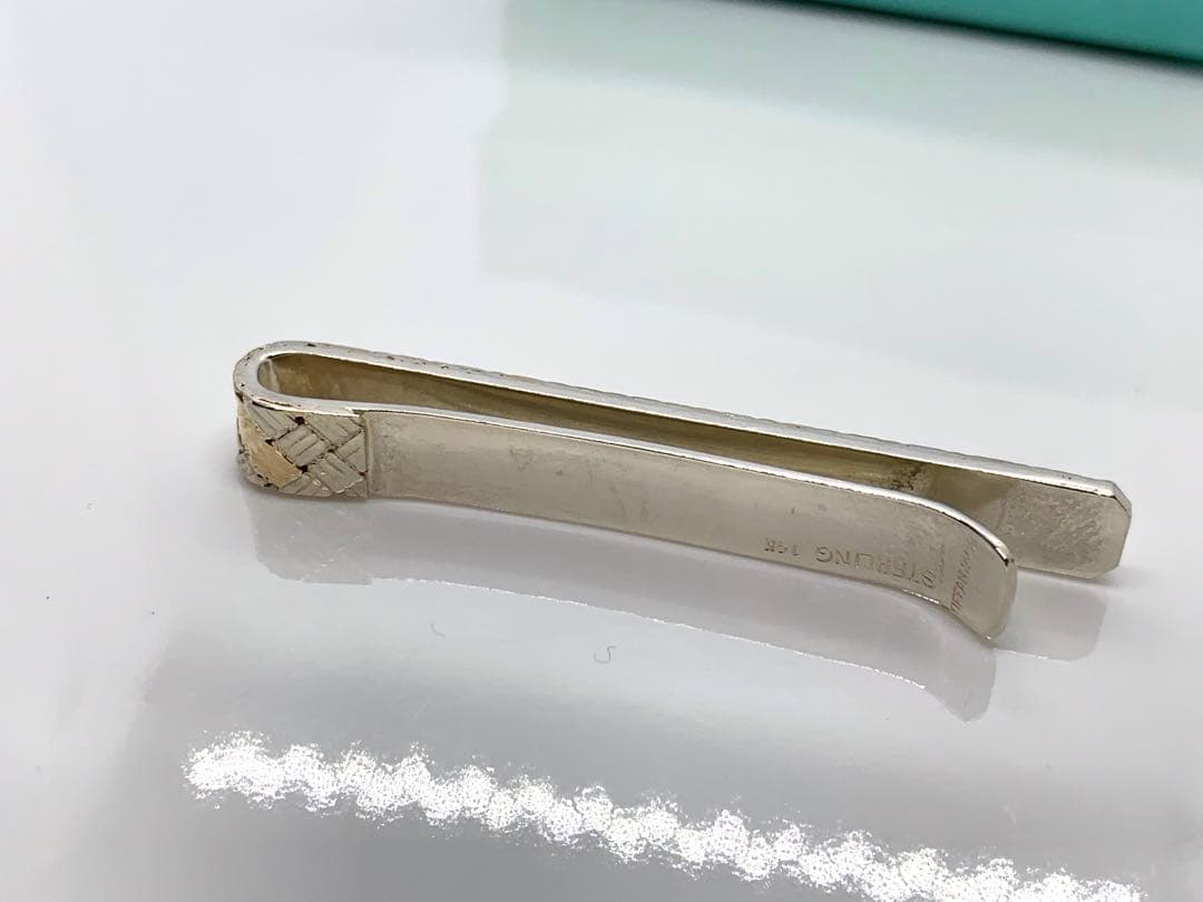 ティファニー　コンビ　カフス　ネクタイピン　セット