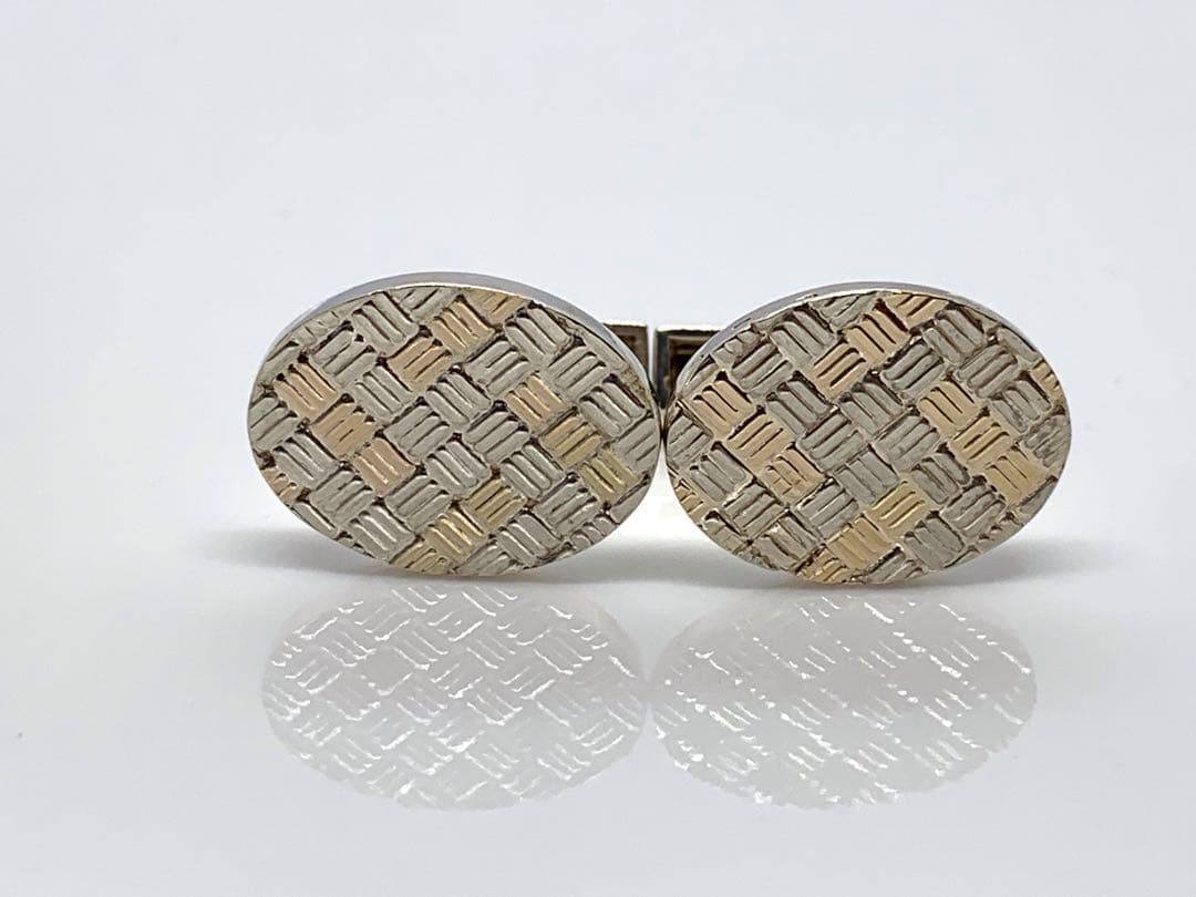 ティファニー　コンビ　カフス　ネクタイピン　セット