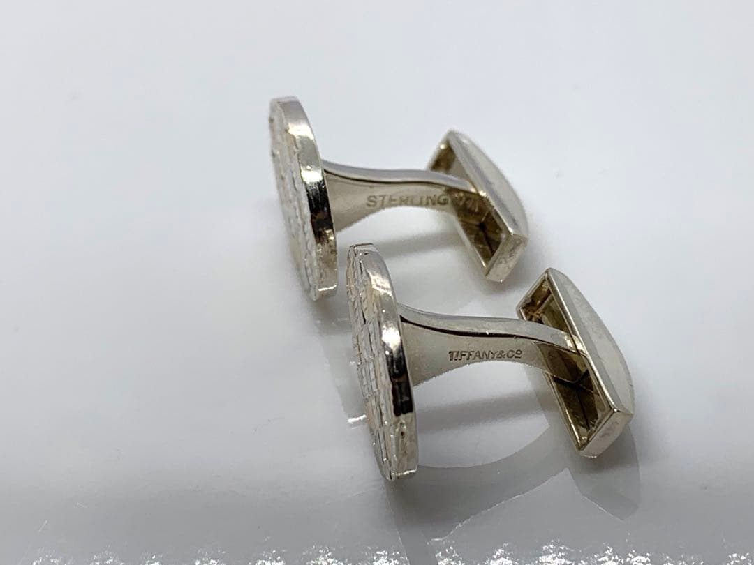 ティファニー　コンビ　カフス　ネクタイピン　セット