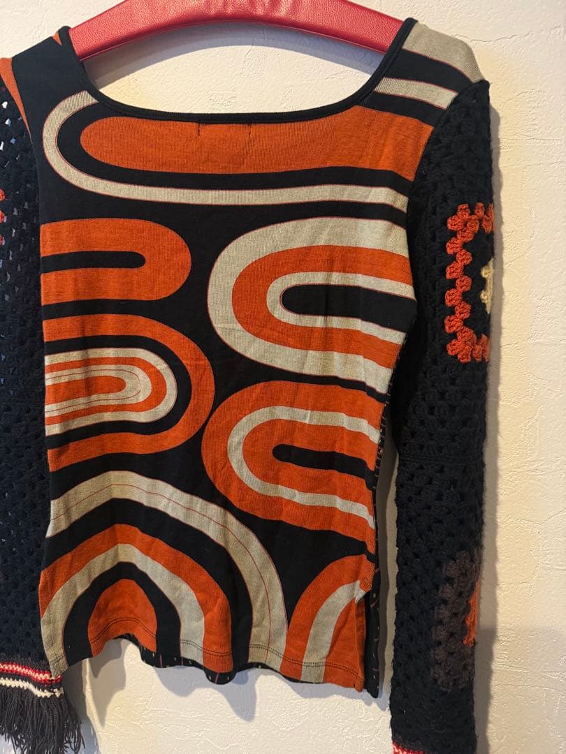 itimi グランジ　異素材　森ガール　クロシェ　archive ロキエ　レア