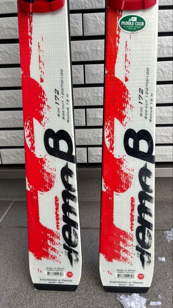 Rossignol DEMOβ スキー 板 バインディング付き