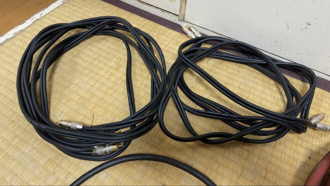 カーオーディオ 配線セット 200a ヒューズ 0ケージ RCAケーブル