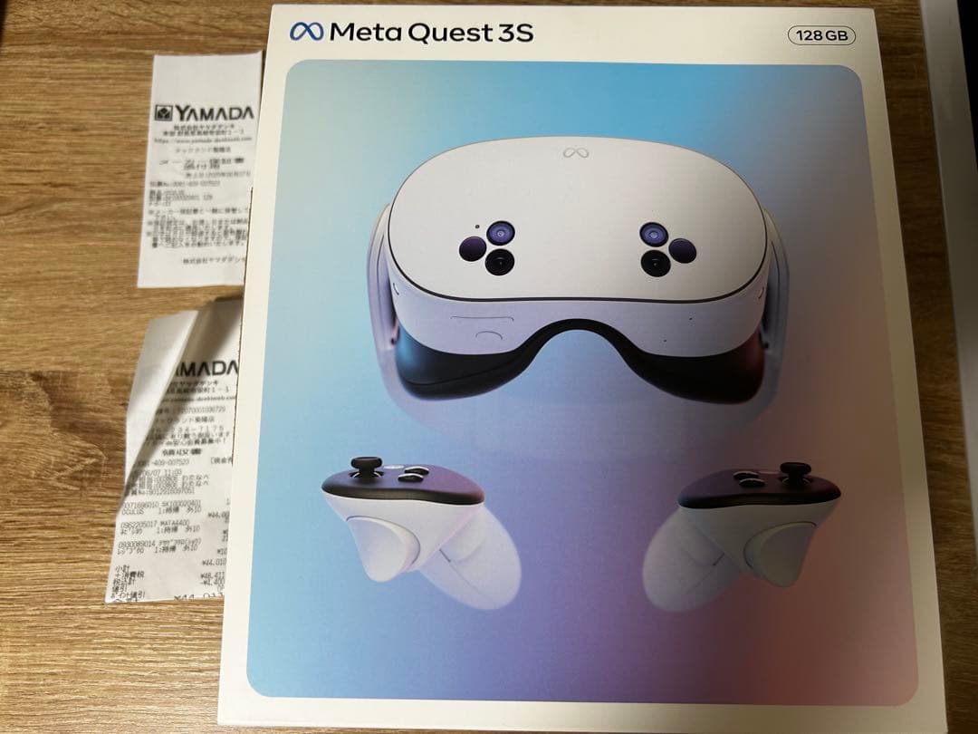 Quest 3S 128GB 完品　2025/06/07購入レシート有り