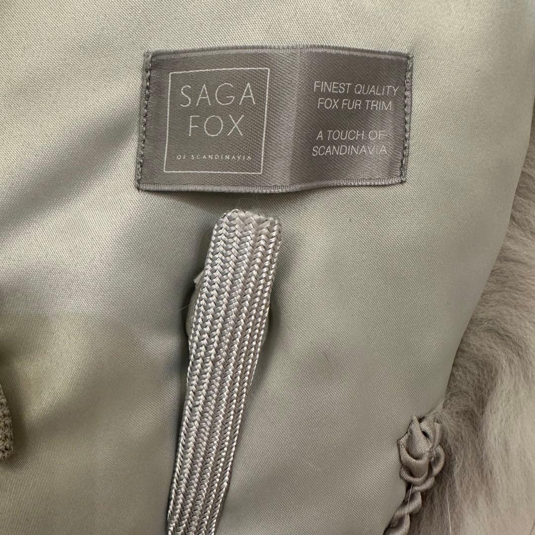 ボリューム◎SAGA FOX リアルファー ショール ストール 毛皮　成人式