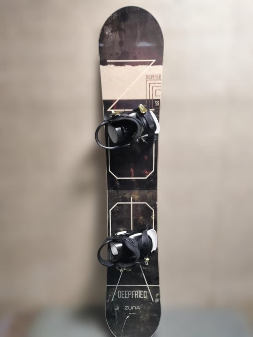ZUMA DEEPFRIED スノーボードセット 159cm【ソールガード付】