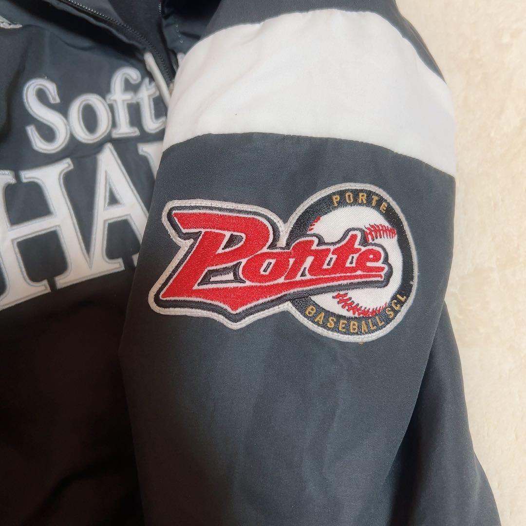 美品 ポルテ×ソフトバンクホークス　グランドコート 150サイズ 小学生