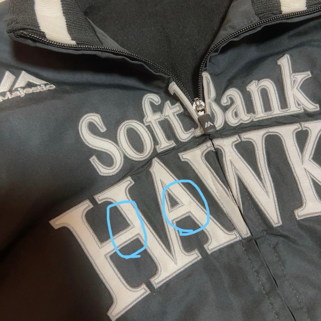 美品 ポルテ×ソフトバンクホークス　グランドコート 150サイズ 小学生