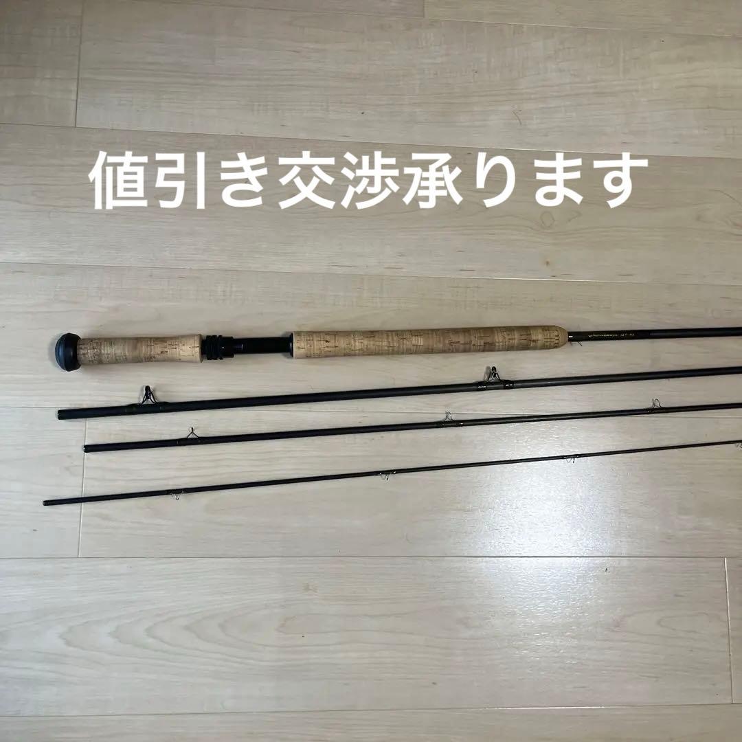 クレオール ロッド ツーハンド フライフィッシング 13ft #7 清水一郎