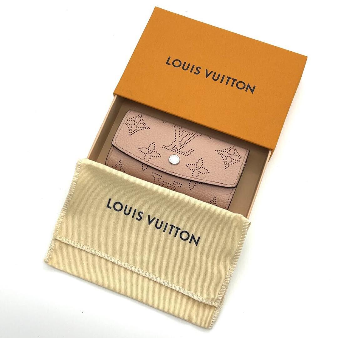 箱袋付き☆可愛い♪ルイヴィトン マヒナ ミュルティクレ4 キーケース ピンク