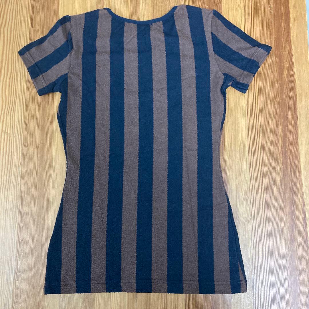 ⭐︎FENDI⭐︎【新品未使用】ストライプ柄 半袖Tシャツ 42