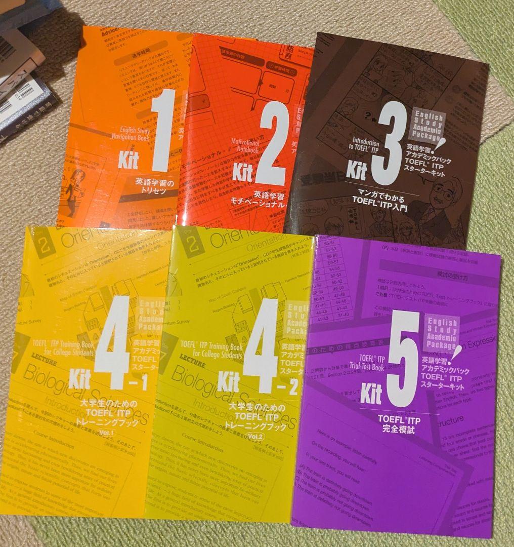 TOEFL ITP スターターキット 1-5 セット