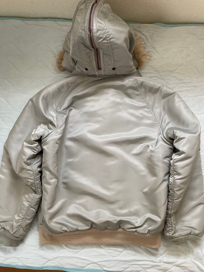 USA製 スピワック N-2B フライトジャケット シルバーグレー n2b